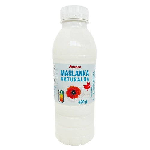 Maślanka naturalna Auchan 420 g