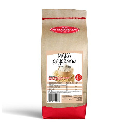 Mąka gryczana Młyn Niedźwiady 1 kg