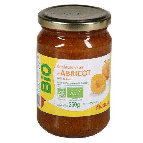 BIO Konfitura ekstra z moreli Auchan 350 g