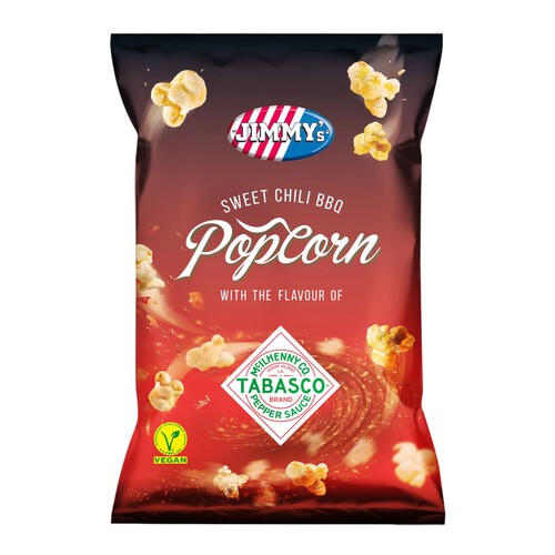 Popcorn słodkie chili BBQ Jimmy 90 g