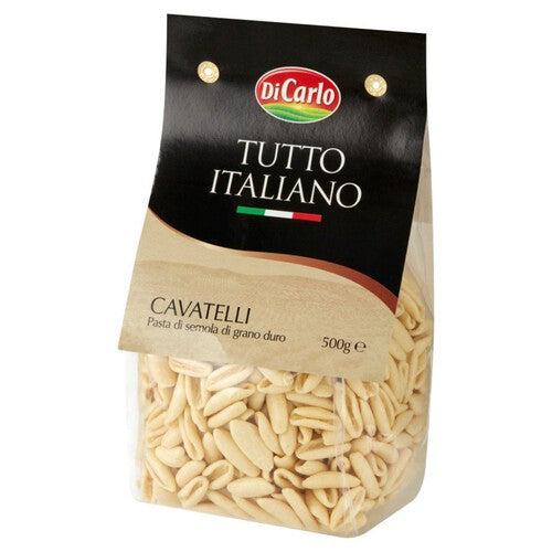 Cavatelli - Tradycyjny włoski makaron 100% z pszenicy twardej durum Di Carlo 500 g