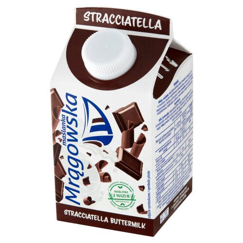 Maślanka Mrągowska stracciatella Mlekpol 500 ml