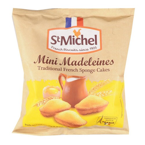 Mini Madaleines ciasteczka francuskie StMichel 175 g
