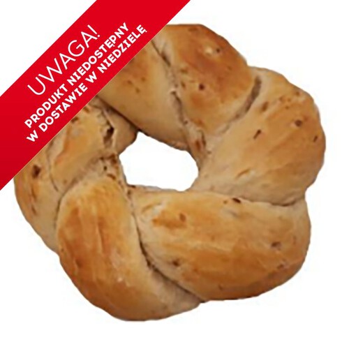 Obwarzanek pszenny z cebulą Piekarnia Auchan 300 g
