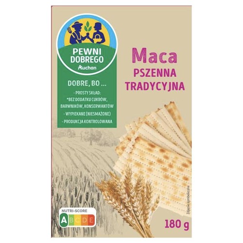 Maca pszenna tradycyjna Pewni Dobrego 180 g