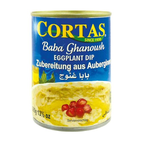 Dip z bakłażana (Baba Ghanoush) CORTAS 380 g
