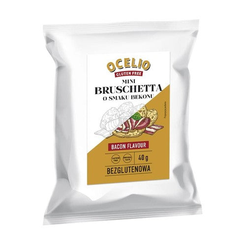Mini Bruschetta o smaku bekony    Ocelio 40 g