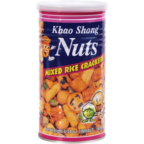 Krakersy ryżowe mix Khao Shong 140 g