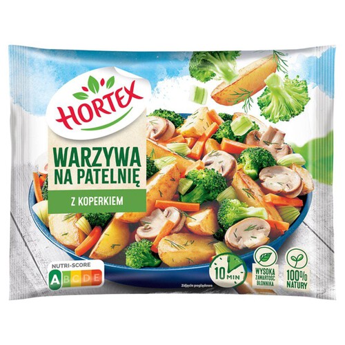 Warzywa na patelnię z koperkiem i grzybami Hortex 450 g
