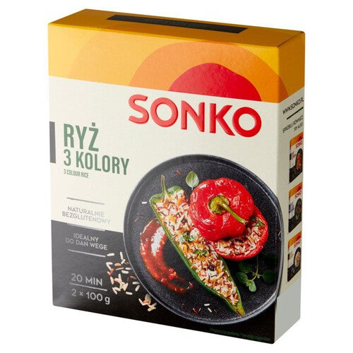 Ryż 3 kolory Sonko 2 x 100 g