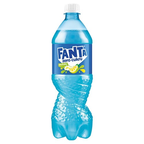 Napój gazowany Zero Cukru o smaku cytrynowym i kwiatu czarnego  Fanta 500 ml