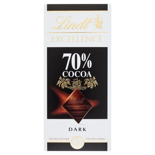 Wyśmienita czekolada ciemna 70% Lindt 100 g