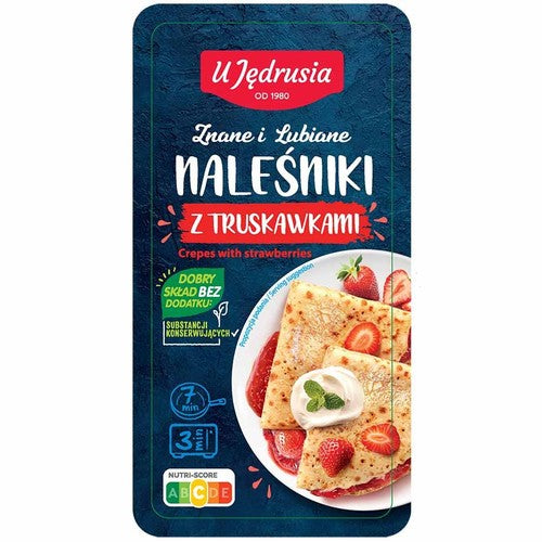 Naleśniki z truskawkami U Jędrusia 270 g