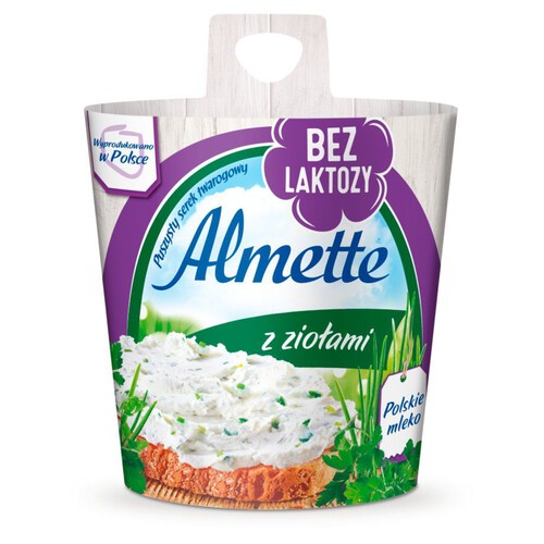 Serek twarogowy z ziołami bez laktozy Almette 150 g