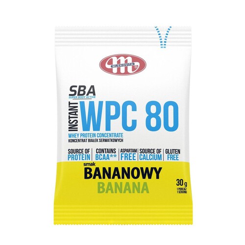 Super body active wpc 80 banan Mlekovita 30 g