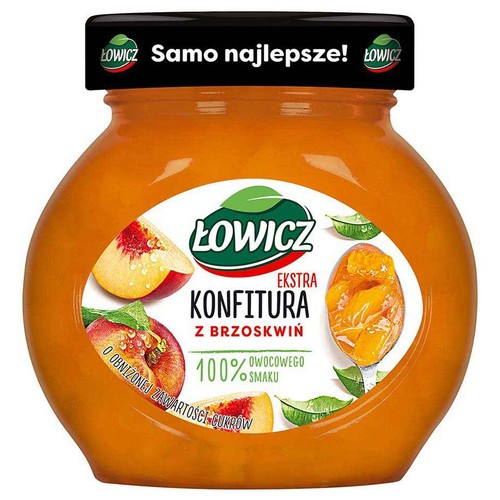 Konfitura z brzoskwiń  Łowicz 240 g