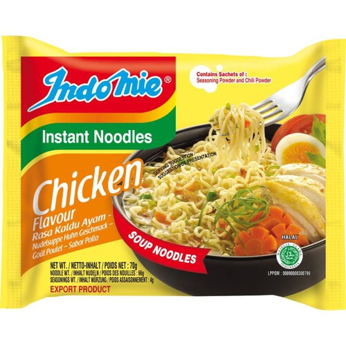 Zupa instant o smaku kurczaka Indomie 70 g