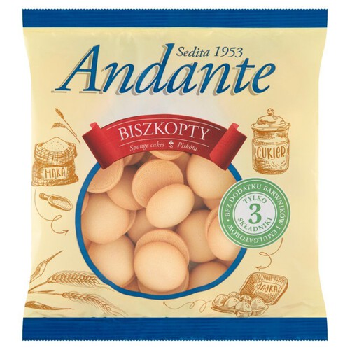 Biszkopty Andante 130 g