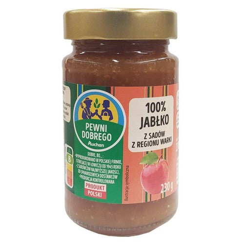 100% jabłko z sadów z regionu Warki Pewni Dobrego 230 g