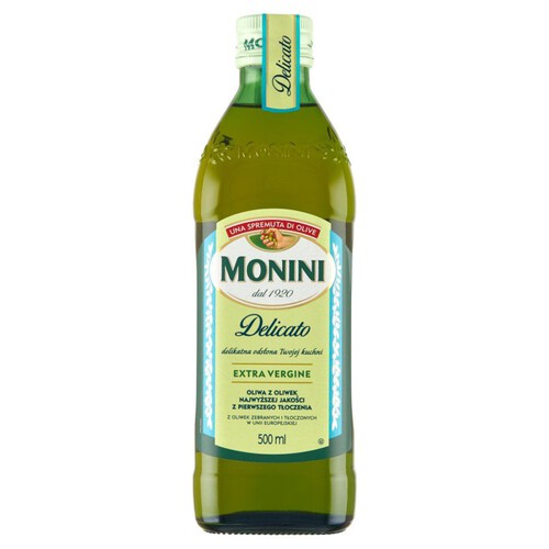 Oliwa z oliwek Extra Vergine delicato Monini 500 ml