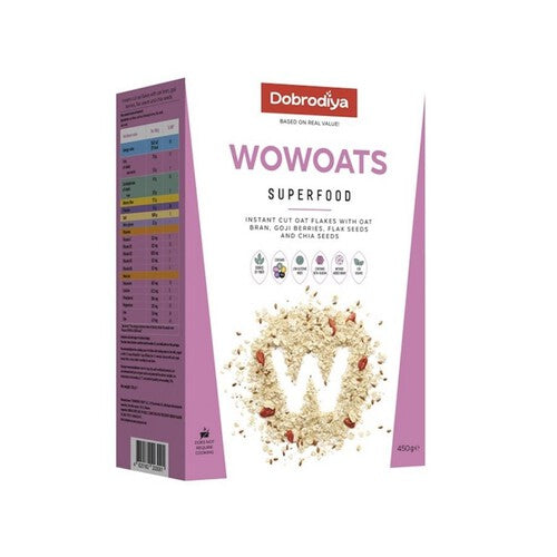 Płatki owsiane superfood Dobrodiya 450 g