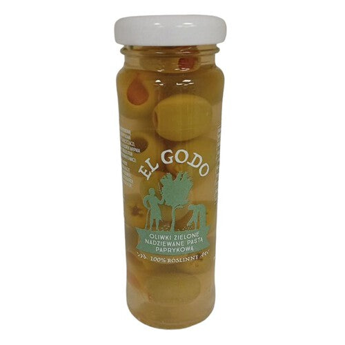 Oliwki zielone z papryką El Godo 50 g