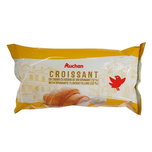 Croissant z nadzieniem szampańskim Auchan 85 g