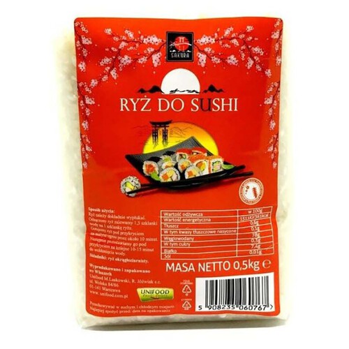 Ryż do sushi Sakura 500 g