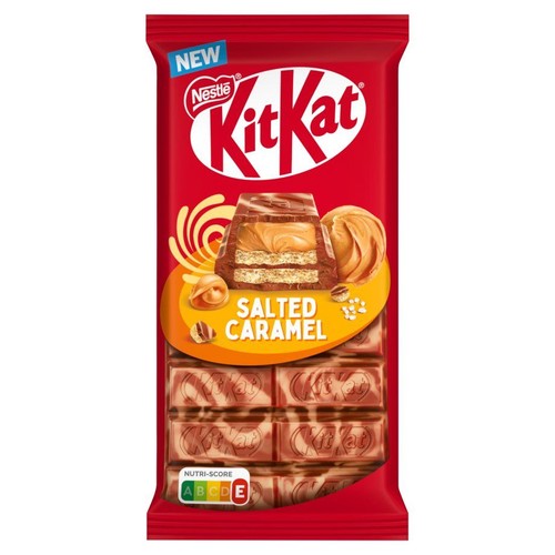 Czekolada Salted Caramel paluszki waflowe w mlecznej czekoladzie KitKat 99 g