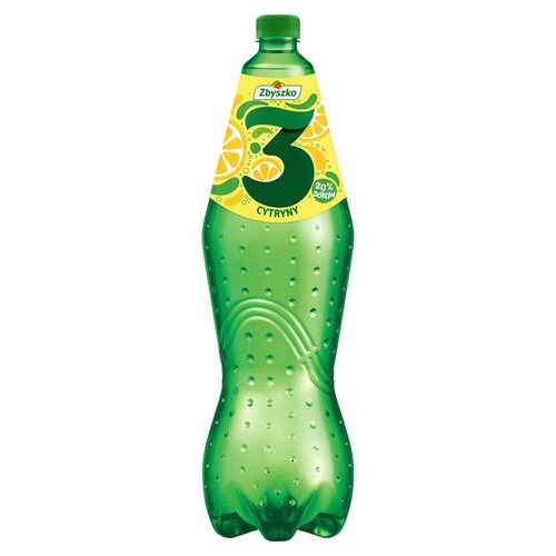 3-cytryny napój gazowany  Zbyszko 1,75 l