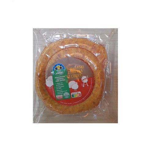 Kiełbaski z indyka z curry Pewni Dobrego 250 g