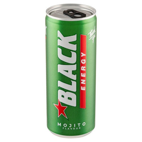 Napój energetyczny o smaku limonki i mięty Black 250 ml