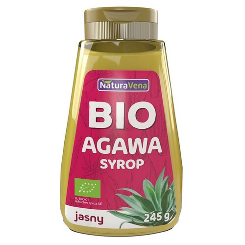 BIO syrop z agawy jasny NaturAvena 250 g