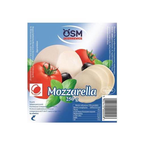 Mozzarella OSM Skierniewice 250 g