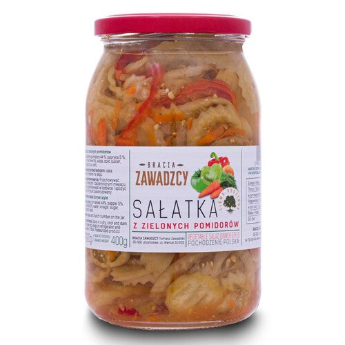Sałatka z zielonych pomidorów Bracia Zawadzcy 850 g
