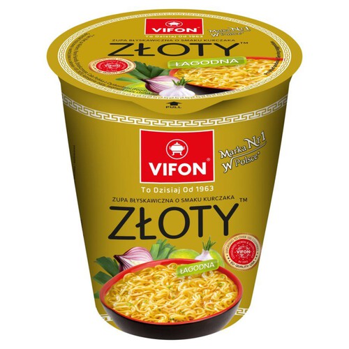 Złoty kurczak zupa łagodna Vifon 60 g