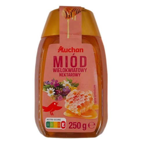 Mód nektarowy, wielokwiatowy Auchan 250 g