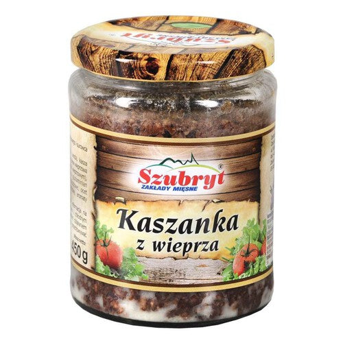 Kaszanka z wieprza Szubryt 450 g