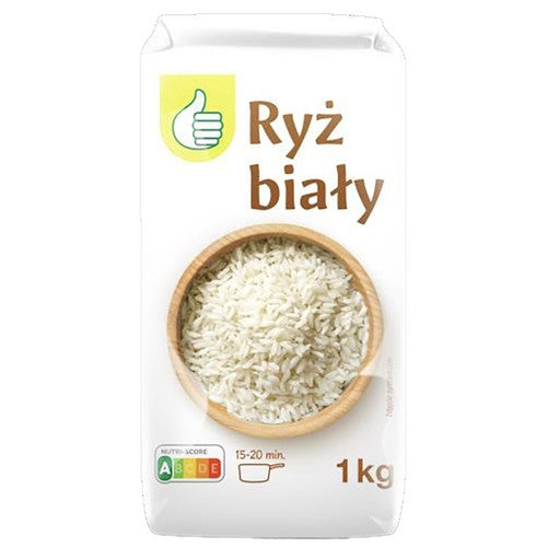 Ryż biały długi Auchan 1 kg