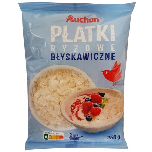 Płatki ryżowe błyskawiczne Auchan 250 g