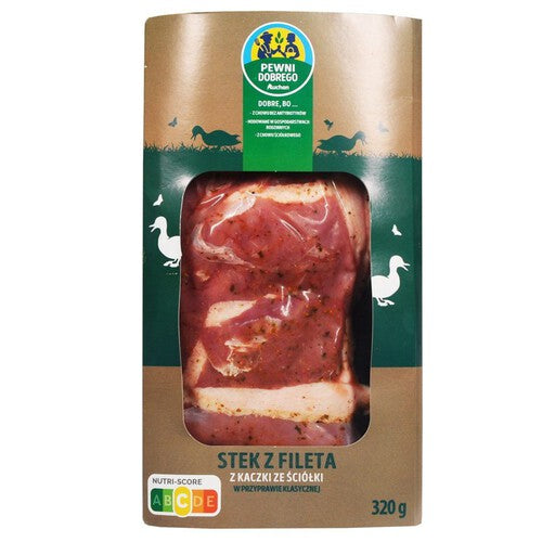 Stek z fileta z kaczki w przyprawie Pewni Dobrego 320 g