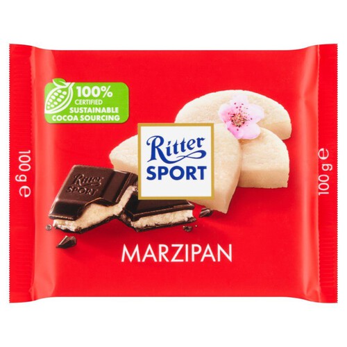 Czekolada deserowa z nadzieniem marcepanowym  Ritter Sport 100 g