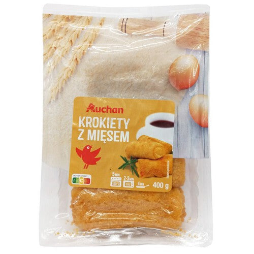 Krokiety z mięsem Auchan 400 g