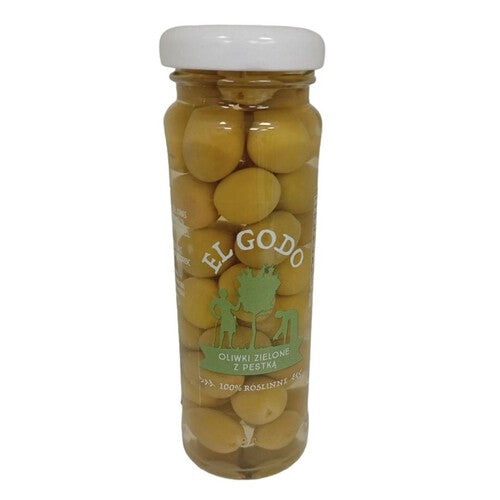 Oliwki zielone z pestką El Godo 55 g
