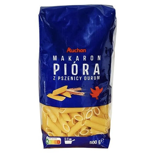 Makaron pióra penne rigate Auchan 500 g