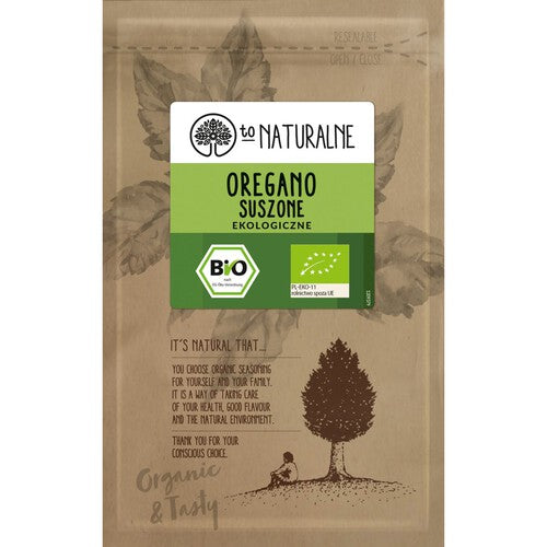 Ekologiczne oregano suszone To Naturalne 7 g