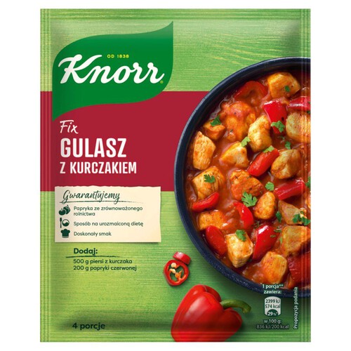 Fix Gulasz z kurczakiem Knorr 52 g