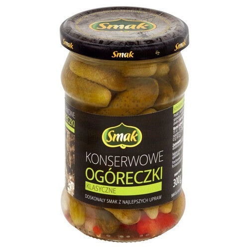 Konserwowe ogóreczki klasyczne Smak 300 g