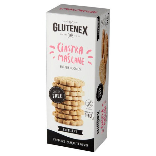 Ciastka maślane bezglutenowe GLUTENEX 140 g