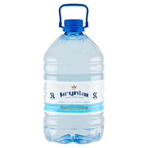 Woda 5L niegazowana baniak Krynka 5 l